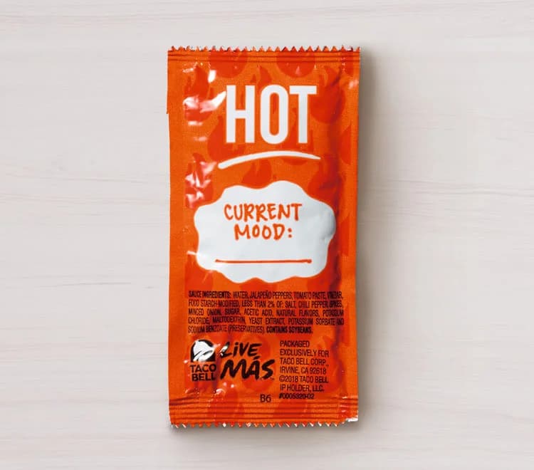 Hot Sauce Packet