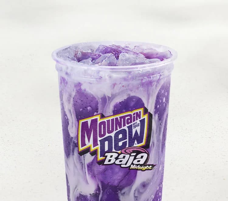 MOUNTAIN DEW BAJA MIDNIGHT dirty soda