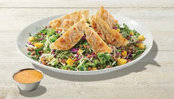 Thai Mango Salad with Grilled Chicken & Sweet Heat Mango Vinaigrette