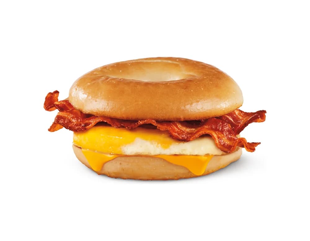 Bacon Bagel Breakfast Sandwich