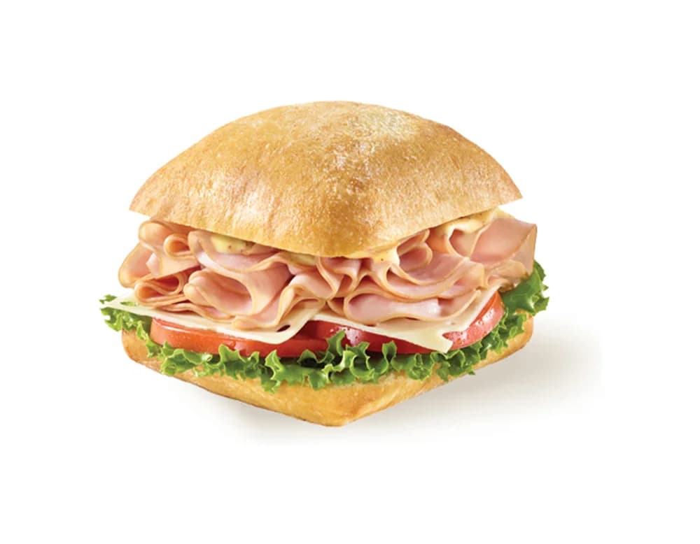 Ham & Swiss Sandwich