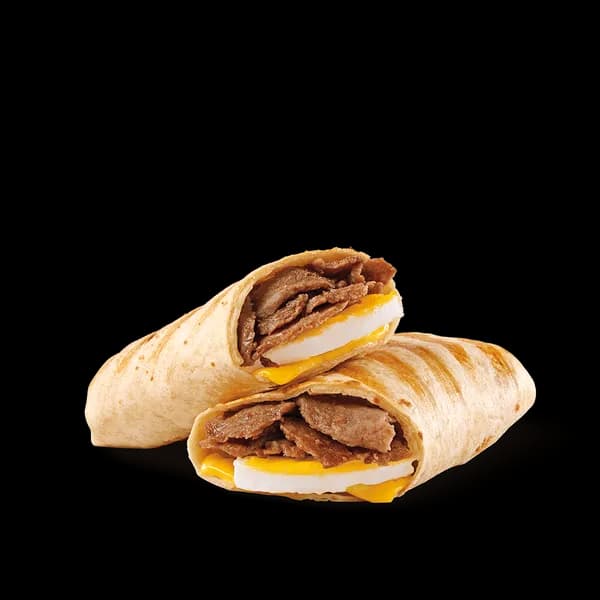 Steak & Egg Grilled Breakfast Wrap