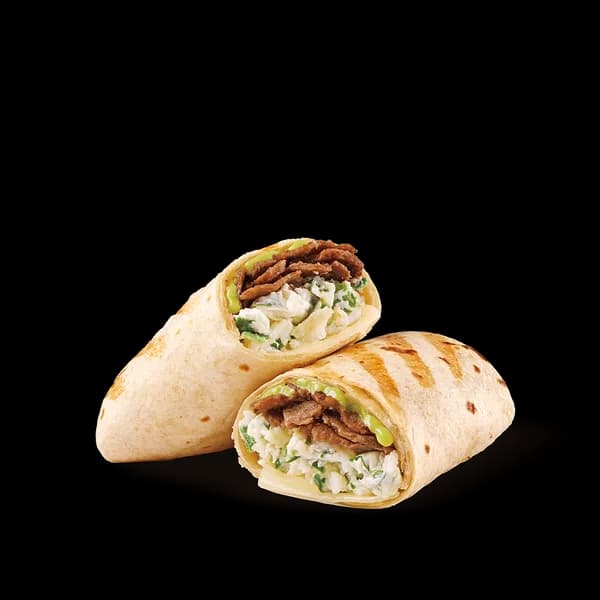 Steak & Egg White Grilled Breakfast Wrap