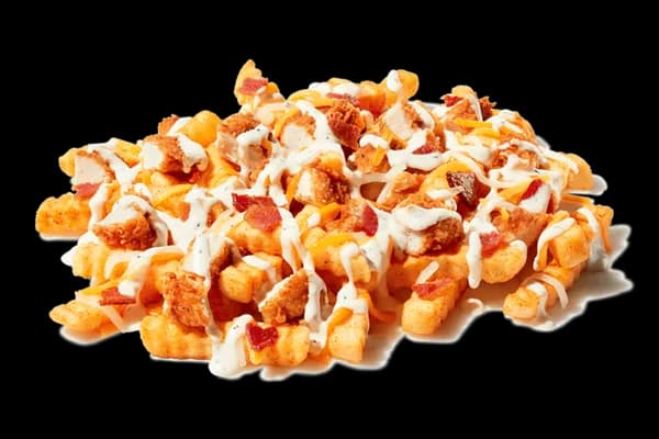 Chicken Bacon Ranch Loaded Fries